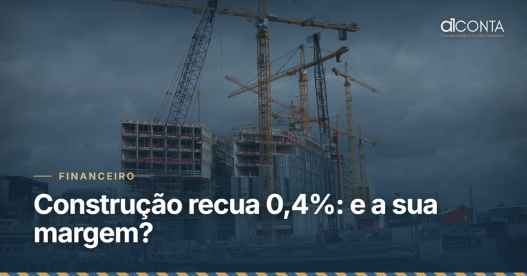PIB da construção cai 0,4%: como proteger a margem da obra